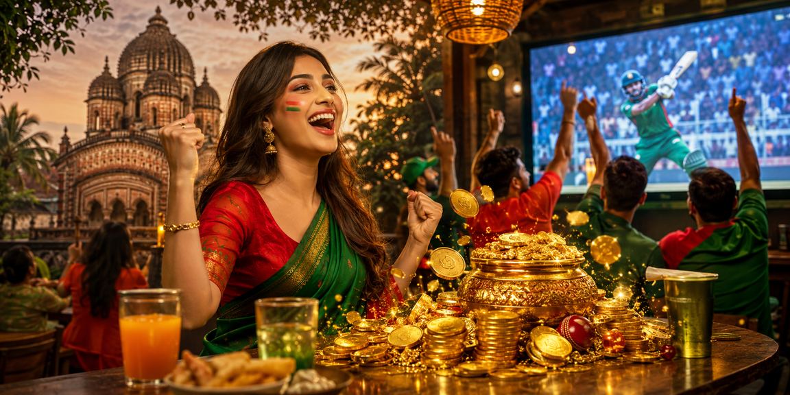 ক্রিকেট বেটিং খেলা চলছে